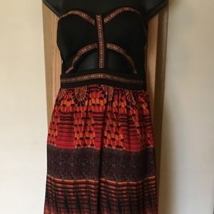 Gorgeous Strapless Maxi Dress With Cutouts